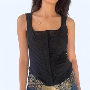 OHS Black Corset Top 🖤